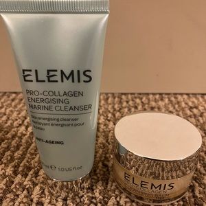 ELEMIS Pro-Collagen Energising Marine Cleanser + Pro Collagen Cleansing Balm.